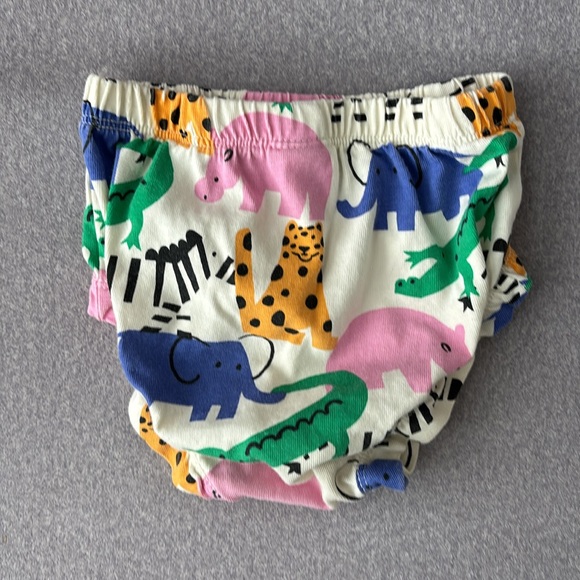 Hanna Andersson Animal Print Dress with Bloomers, Size 12-18 Months - Picture 6 of 6